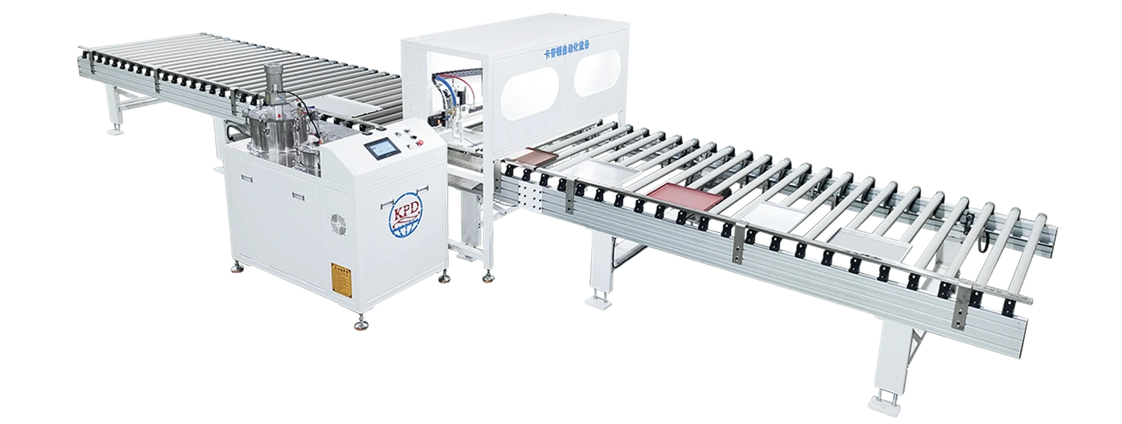 sandiwch panel glue spraying machine