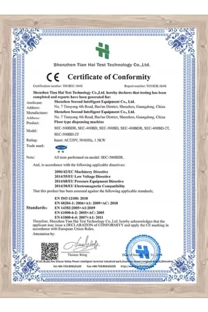 CE Certificate