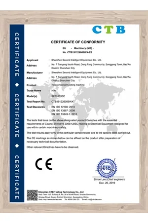 CE Certificate
