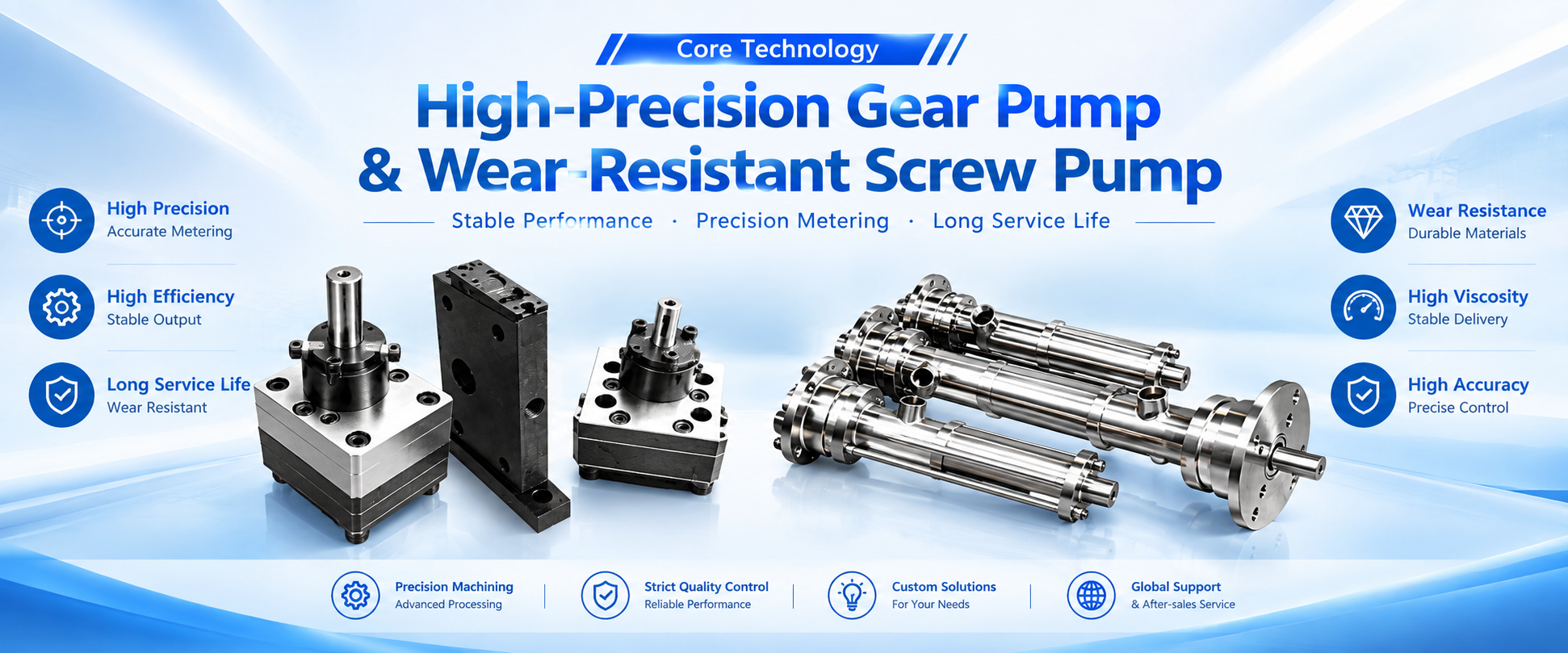 Gear pump glue dispenser