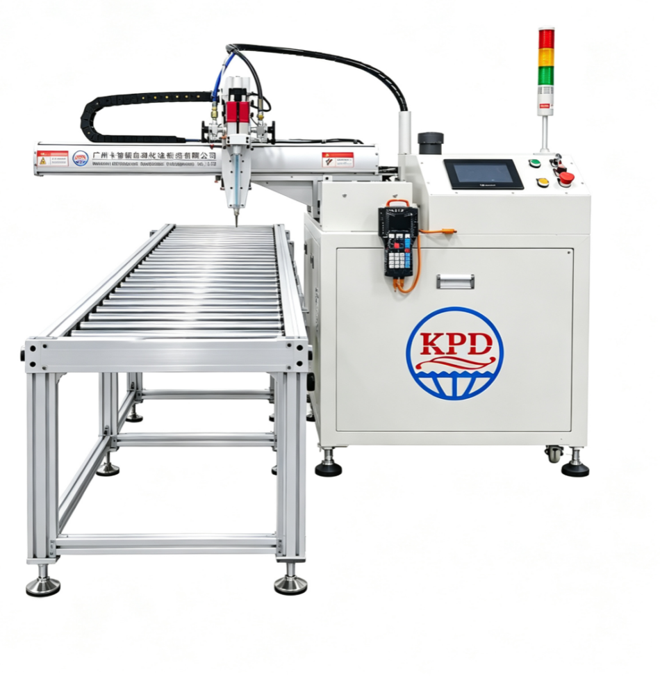 two component glue mixing machine